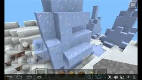 Bioma De Hielo Arboles Congelados Seed Minecraft Pe Youtube