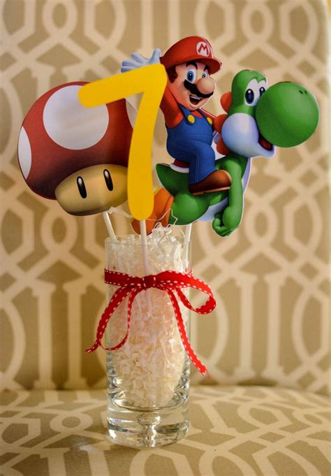 Mario Party Supplies Super Mario Birthday Party Super Mario