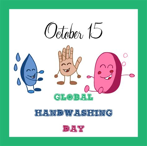 Happy Global Handwashing Day 2020