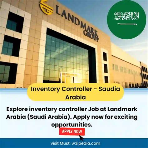 Jobs In Saudi Arabia For Pakistani | Inventory Controller Position