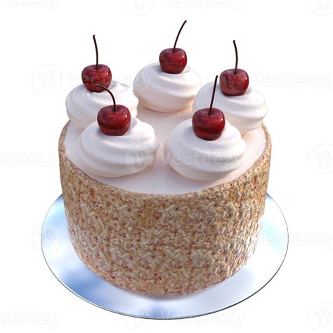 Cake Delicious 3d Isolated 18749627 Png