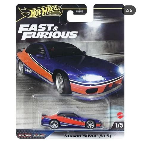 Hot Wheels Premium R Pido Y Furioso Nissan Silvia S Monalisa Bmw