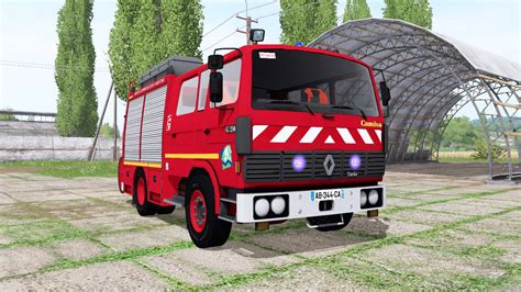 Renault G230 Sapeurs Pompiers Camiva For Farming Simulator 2017