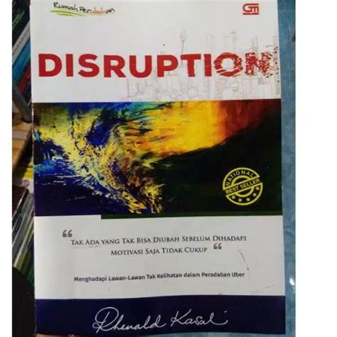 Jual Buku Disruption Karya Dr Rhenald Kasali Shopee Indonesia