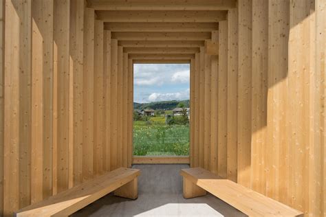 7 World Famous Architects Design Busstops For An Austrian Village Homeli