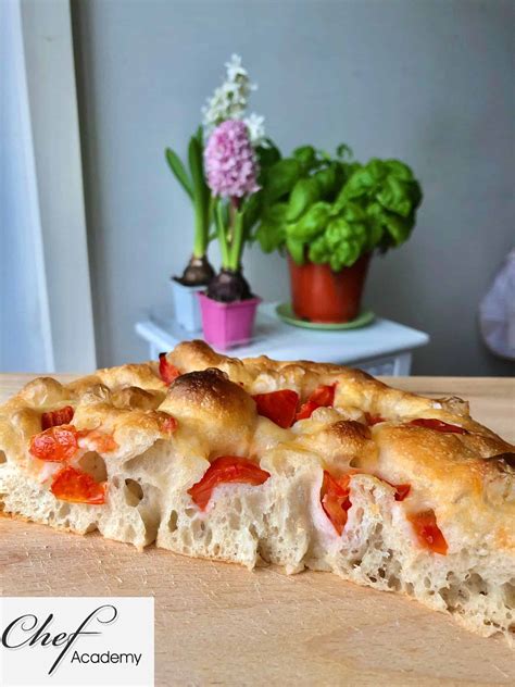 Focaccia Morbida Con Pomodorini Chefacademy