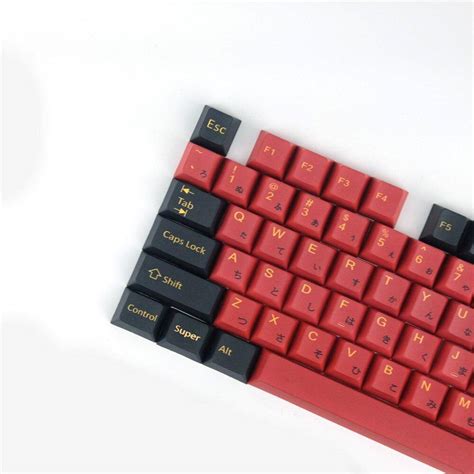 Red Samurai Keycaps Diykeycap