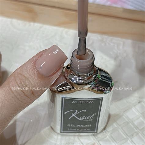 Sơn gel màu thạch nude thương hiệu KISIEL VENDEENI 15ml tib nail