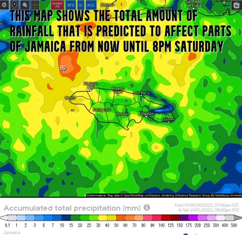 Weather Jamaica On Twitter The Ecmwf Gfs Supercomputer Models Are