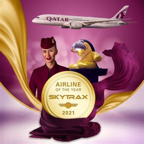 Qatar Airways Announced As ‘airline Of The Year By Skytrax For A