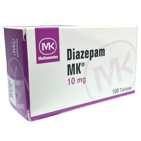 Diazepam Mk Tableta 10mg Farmacias Julios Panamá