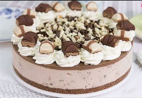 Cheesecake Kinder Bueno CuisineThermomix Recettes spéciales Thermomix