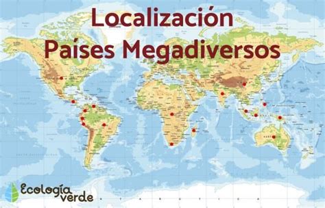 Qué Es Un País Megadiverso Y Ejemplos Lista Completa Paises Mapa