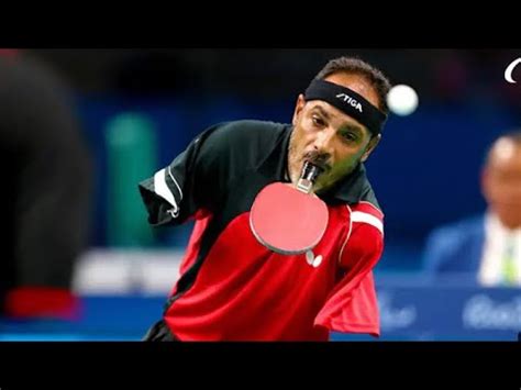 Ibrahim Hamadtou Will Show How To Play Table Tennis Using His Mouth