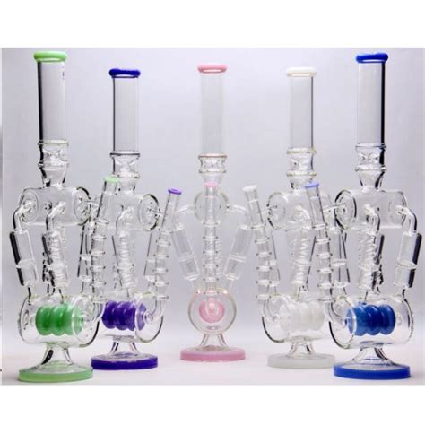 19 The King Barrel Perc Showerhead Bong Nimbus Imports