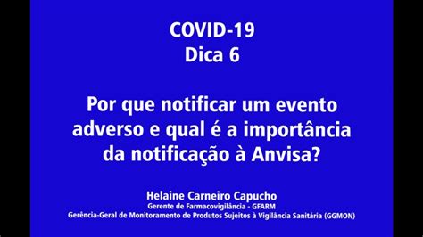 Por que notificar um evento adverso e qual é a importância da