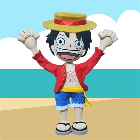 Luffy One Piece Em Feltro Cm Elo Produtos Especiais