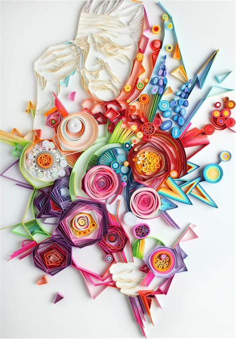 Amazing Quilled Paper Illustrations By Yulia Brodskaya Design Swan