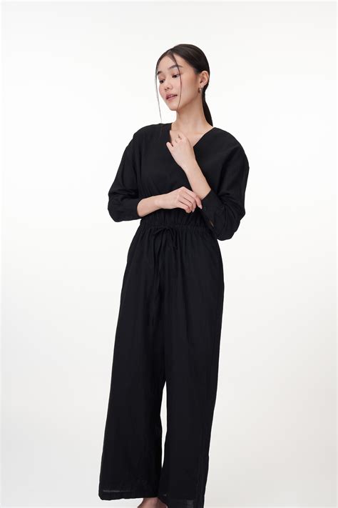 Jason Linen Jumpsuit The Closet Lover