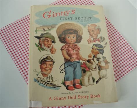 Vogue Ginny Book Ginnys First Secret By Lee Kingman Copyright 1958