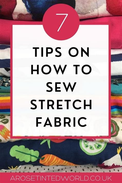 How To Sew Stretch Fabric Artofit