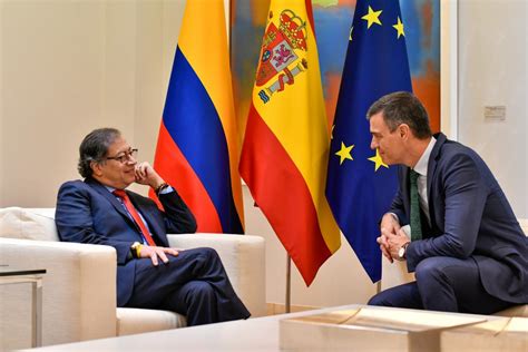 En encuentro del Presidentes de Colombia y del Gobierno español los