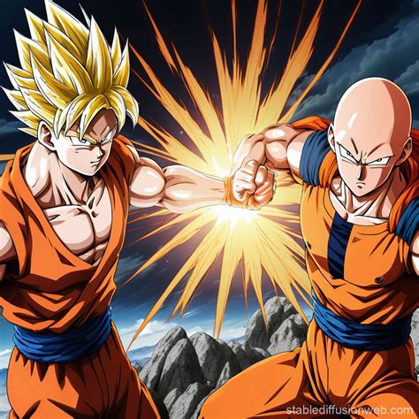 One Punch Man Vs Goku Prompts Stable Diffusion En L Nea