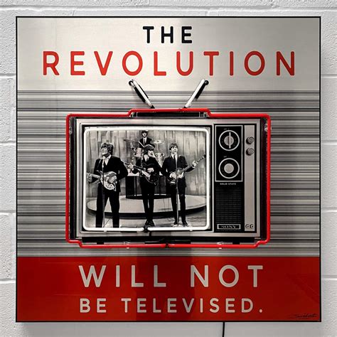 revolution    televised  beatles neon edition