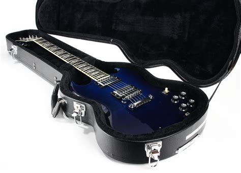 2005 Gibson Sg Supreme Midnight Blue Burst Ebony Fretboard Les Paul