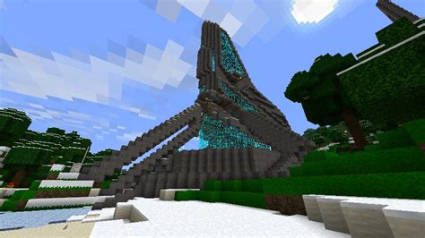 Halo Forerunner Colony World Minecraft Map