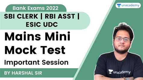 Mains Mini Mock Test Sbi Clerk Rbi Asst Esic Udc The Bankers