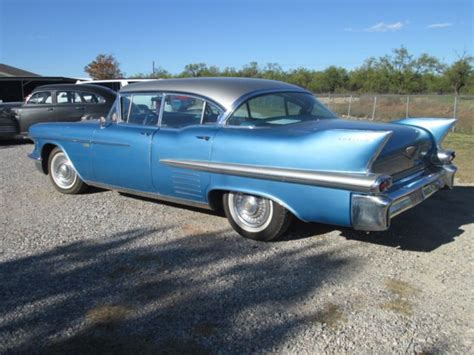 1958 Cadillac 4 Door Hardtop 62 Series Sedan For Sale