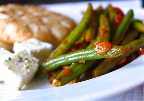 Traditional Greek Green Beans Recipe Fasolakia Giahni My Greek Dish