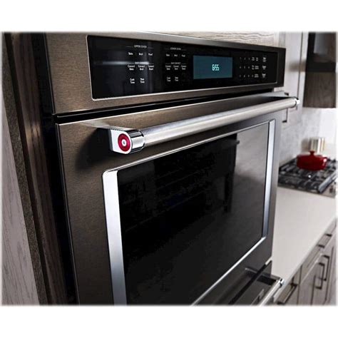 KitchenAid 30 Built In Double Electric Convection Wall Oven Black