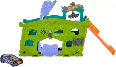 Pista De Carreras Hot Wheels Ghost Garage Mercadolibre