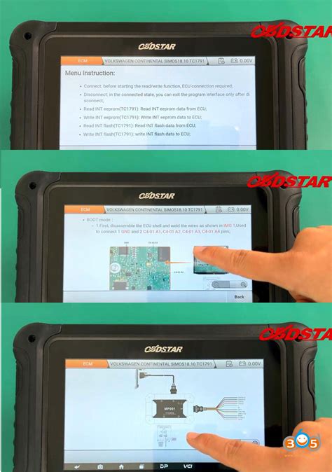 How To Read And Write VAG Simos 18 1 ECU With OBDSTAR DC706 OBDII365