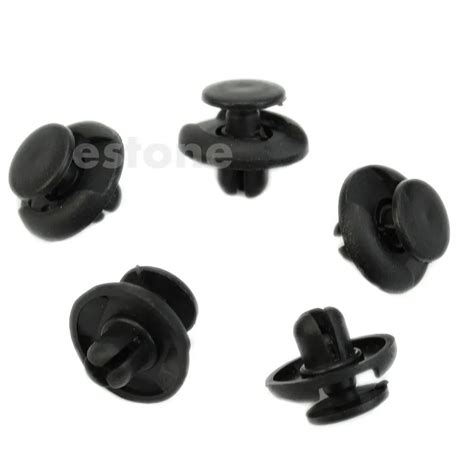 Pcs Fender Liner Push Type Rivet Retainer Nylon Clips Mm Fits For