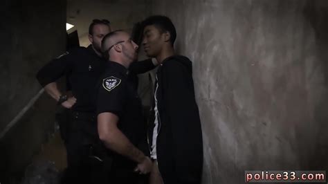 Pinoy Police Hunks Naked Gay Suspect On The Run Gets Deep Dick Conviction