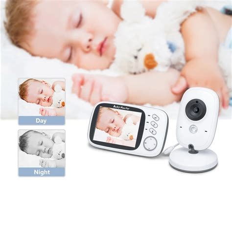 Babykam Bebek Kamerasi Video Nanny Baby Alarm Inch Ir Night Vision