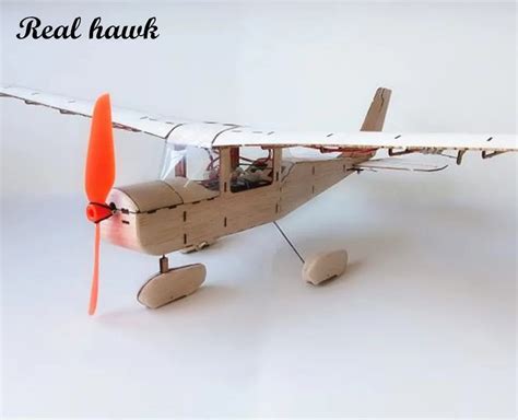 Mininimumrc Plane Laser Cut Balsa Wood Airplane Kit Cessna 182 Frame