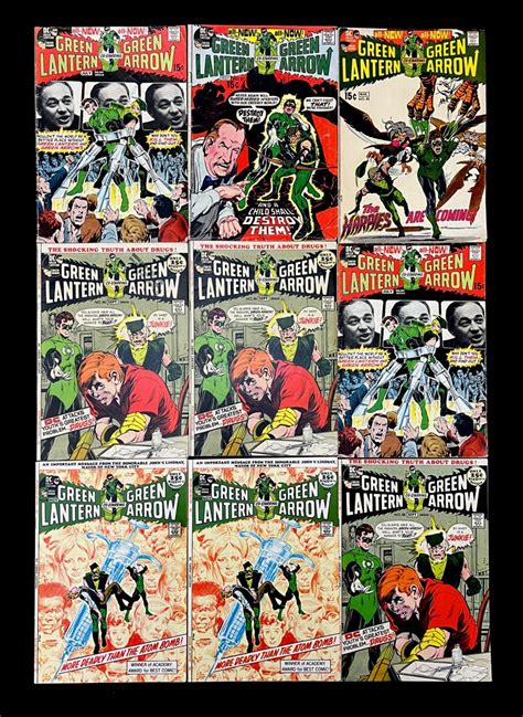 Comicconnect Green Lantern Group Lot Comic Book Group Lot Vg F