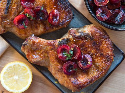 Pork Chops Cherry Relish Flavcity With Bobby Parrish