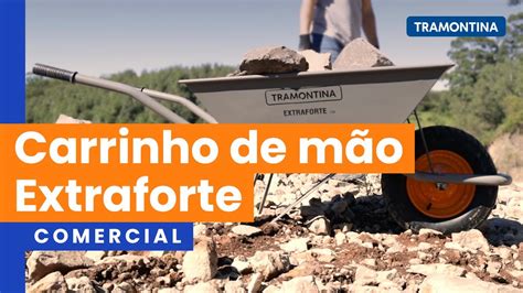 Como carregar materiais pesados o carrinho de Mão Extraforte