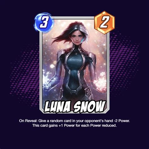 Luna Snow Created For Marvel Future Fight R Custommarvelsnap