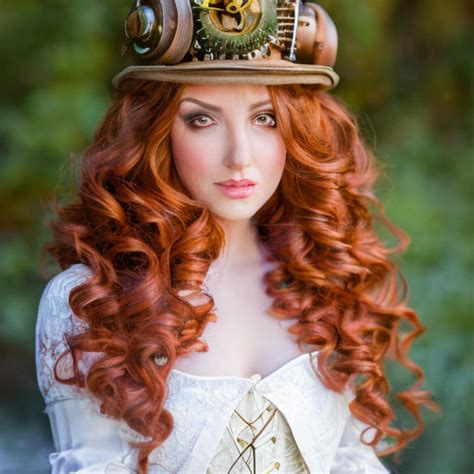 Steampunk Hairstyles For Curly Hair