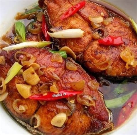 Ikan Tenggiri Goreng Daun Pandan