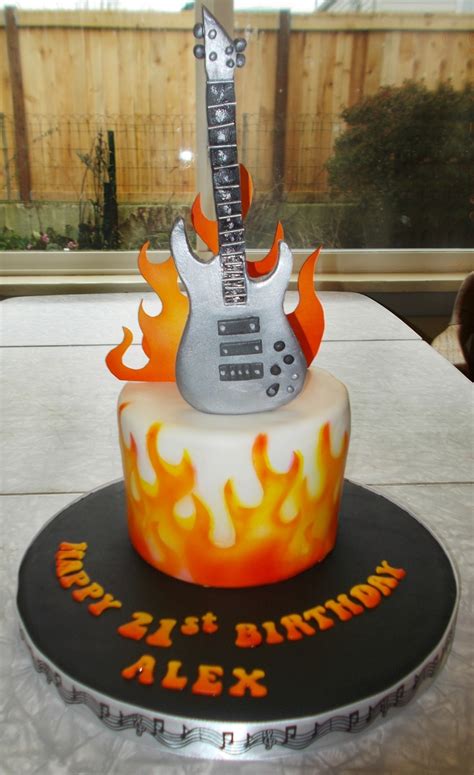 Bass Guitar Cake - CakeCentral.com