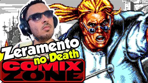 Comix Zone Zeramento Sem Morrer Youtube