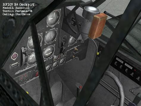 ME109 cockpit image - Battlegroup Frontlines mod for Battlefield 2 - ModDB