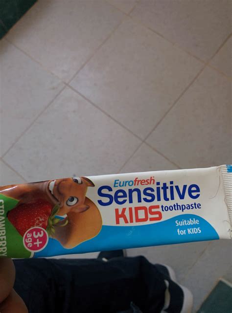 this toothpaste for sensitive kids : r/mildlyinteresting